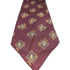Joseph Abboud 100% Silk Luxury Fashion Tie 3 3/4 wide 58 long